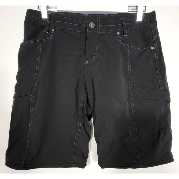 Kuhl Black Zip Off Shorts No Legs Women 10 REG - Picture 1 of 7